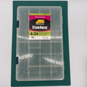 NEW Plano ProLatch StowAway 2-3700 Adjustable Utility Box 4-24 Compartments